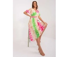 Italy Moda Suknelė-DHJ-SK-15967-2,86-tamsiai rožinė