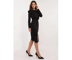 Italy Moda Suknelė-DHJ-SK-18206.67-juoda
