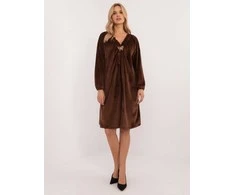 Italy Moda Suknelė-DHJ-SK-19890.86P-ruda