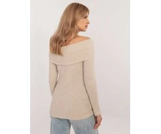 Italy Moda Megztinis-DHJ-SW-A2449.33-smėlio spalvos