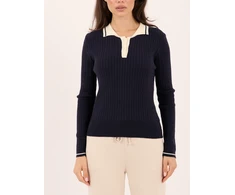 Italy Moda Sweter-IR-SW-55003.73-tamsiai mėlyna