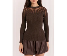 Italy Moda Sweter-IR-SW-57860.84-ruda