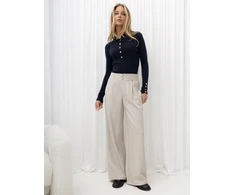Italy Moda Sweter-IR-SW-57910.03-tamsiai mėlyna