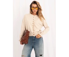 Italy Moda Sweter-IR-SW-A-86581.10-smėlio spalva