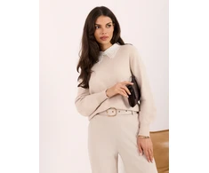 Italy Moda Sweter-IR-SW-A6-9618.29-smėlio spalva