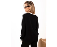 Italy Moda Sweter-IR-SW-G990.26-juoda