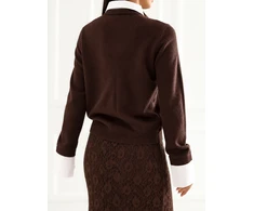 Italy Moda Sweter-IR-SW-G996.02-ruda
