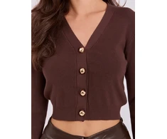 Italy Moda Sweter-IR-SW-JK8687.07P-ruda