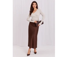 Italy Moda Sweter-IR-SW-JK8688.79-jasny smėlio spalva