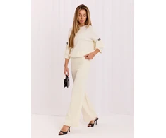 Italy Moda Sweter-IR-SW-JK8723A.01P-ecru