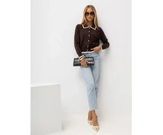Italy Moda Sweter-IR-SW-QF9581.13-ruda