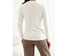 Italy Moda Sweter-IR-SW-RR1183.17-ecru