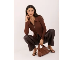 Italy Moda Sweter-IR-SW-RR1315.55-jasny ruda