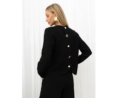 Italy Moda Sweter-IR-SW-RR986.22-juoda
