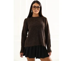 Italy Moda Sweter-IR-SW-RR986.22-ruda
