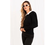 Italy Moda Sweter-IR-SW-YM926.13-juoda