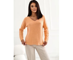 Italy Moda Sweter-IT-SW-0810.28-jasny oranžinė