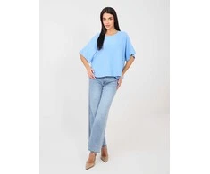 Italy Moda Sweter-IT-SW-0811.82P-šviesiai mėlyna