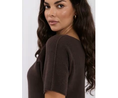 Italy Moda Sweter-IT-SW-2204.36-ciemny ruda