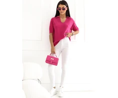 Italy Moda Sweter-IT-SW-2601.31-fuksjowy