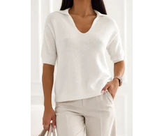 Italy Moda Sweter-IT-SW-2601.36-ecru