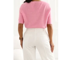 Italy Moda Sweter-IT-SW-2602.78-jasny rožinė
