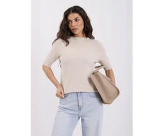 Italy Moda Sweter-IT-SW-2603.27-jasny smėlio spalva