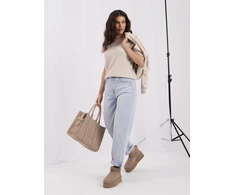 Italy Moda Sweter-IT-SW-2603.27-jasny smėlio spalva