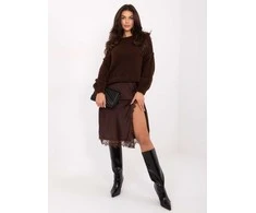 Italy Moda Sweter-IT-SW-72806.75-ciemny ruda