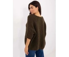 Italy Moda Sweter-IT-SW-7703.70-khaki