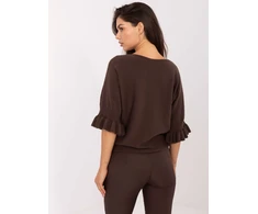 Italy Moda Sweter-IT-SW-99244.65-ciemny ruda
