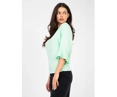 Italy Moda Sweter-IT-SW-99244.65-mietowy