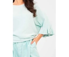 Italy Moda Sweter-IT-SW-99244.98-šviesiai mėlyna