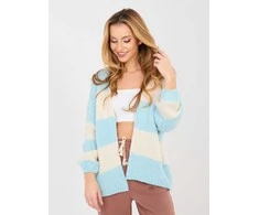 Italy Moda Sweter-MI-SW-0122.51-šviesiai mėlyna