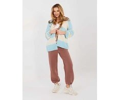 Italy Moda Sweter-MI-SW-0122.51-šviesiai mėlyna