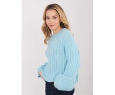 Italy Moda Sweter-MI-SW-1215.51-šviesiai mėlyna