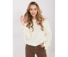 Italy Moda Sweter-MI-SW-1512.28-ecru