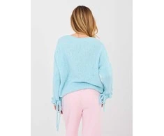 Italy Moda Sweter-MI-SW-1512.28-šviesiai mėlyna