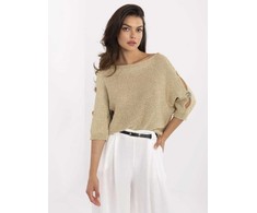 Italy Moda Sweter-MI-SW-1604.85-auksinė
