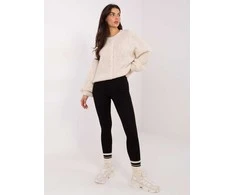 Italy Moda Sweter-MI-SW-1610.18-jasny smėlio spalva
