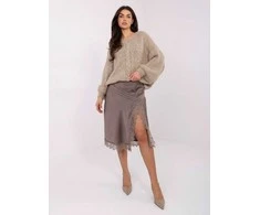 Italy Moda Sweter-MI-SW-1610.18-smėlio spalva
