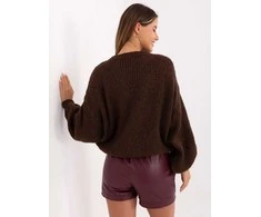 Italy Moda Sweter-MI-SW-1909.21-ciemny ruda