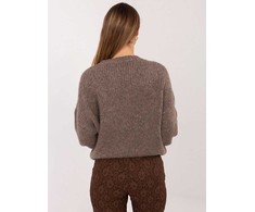 Italy Moda Sweter-MI-SW-1909.68-ciemny bezowy