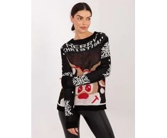 Italy Moda Sweter-MI-SW-19133.90-juoda