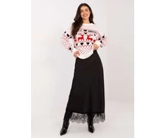Italy Moda Sweter-MI-SW-2111.89-ecru