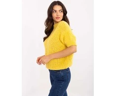 Italy Moda Sweter-MI-SW-2701.23-geltona