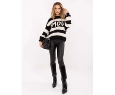 Italy Moda Sweter-MI-SW-2710.96-juoda