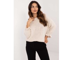 Italy Moda Megztinis-MI-SW-2912.10X-šviesiai smėlio spalvos