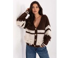 Italy Moda Sweter-MI-SW-3211.31-ciemny ruda