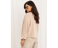 Italy Moda Sweter-MI-SW-3544.79-smėlio spalva
